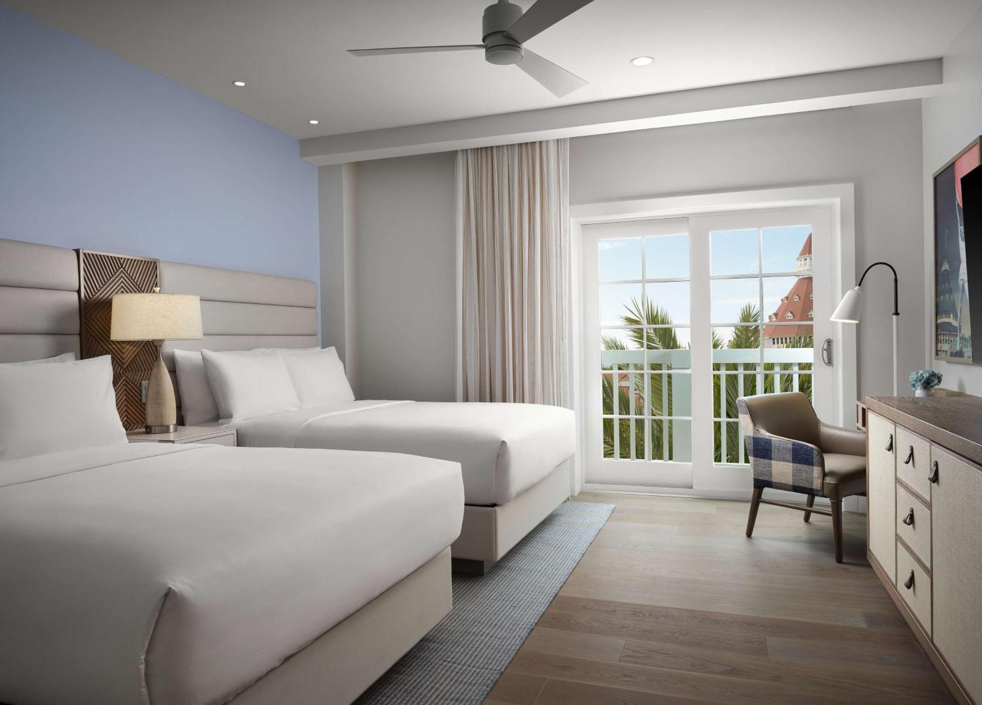 Resort View Guestroom with Two Queen Beds